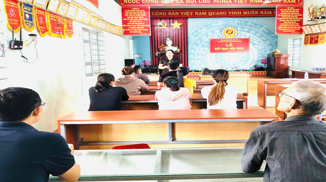 Công tác rà soát, sắp xếp, củng cố và kiện toàn các Tổ Tiết kiệm và vay vốn trên địa bàn xã Ea Na