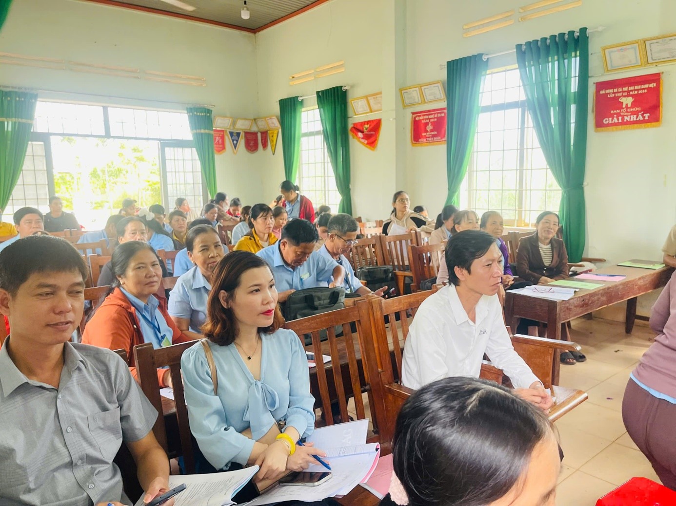 Giao dịch Ngân hàng chính sách định kỳ tại xã Ea Na